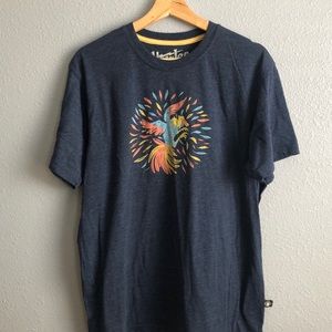 Rooster Graphic Tee T-Shirt Size L Howler Bros